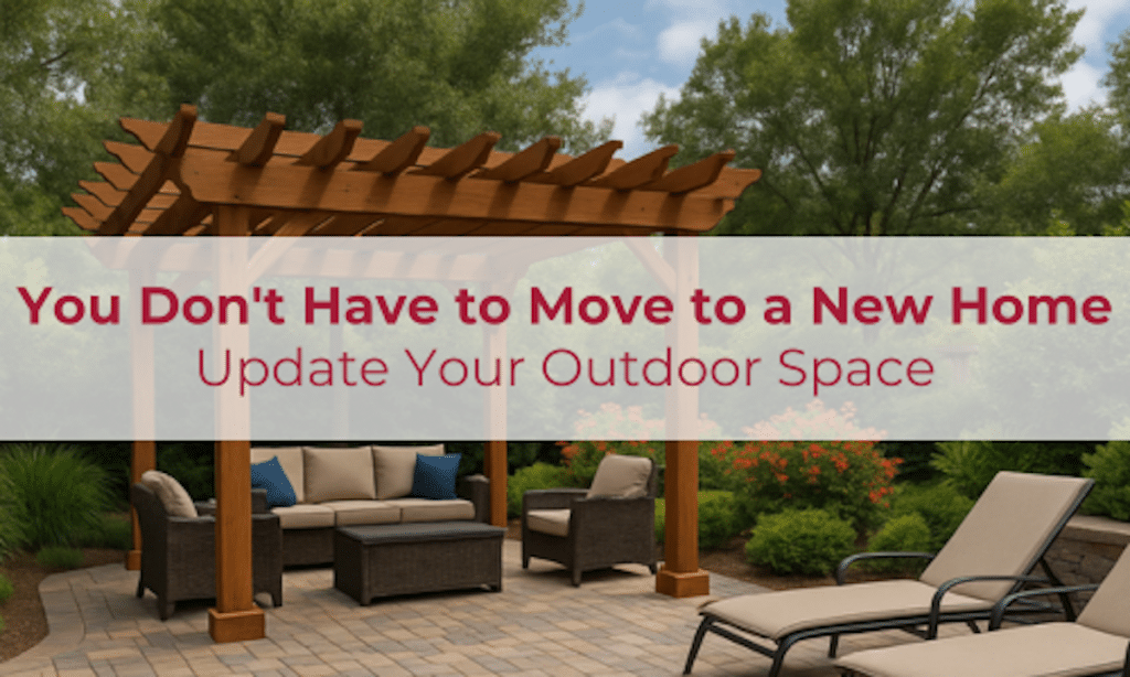 Backyard garden space transformed by Pavertime in Houston, TX