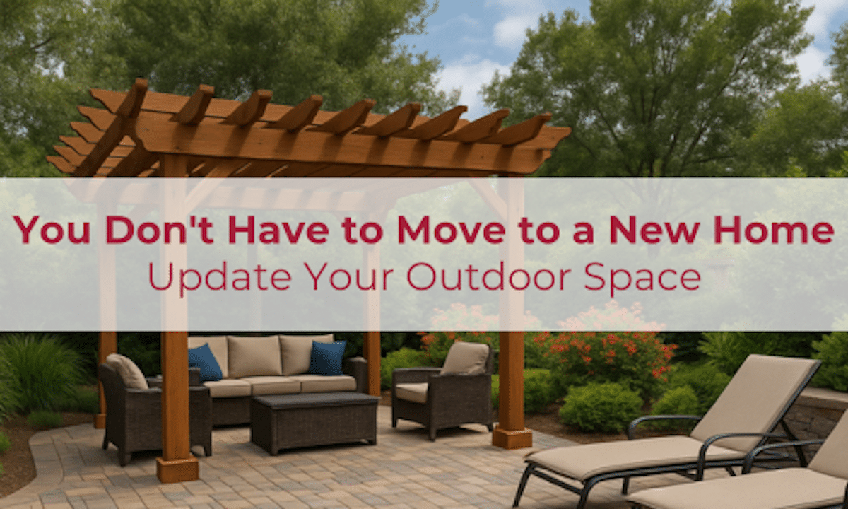 Backyard garden space transformed by Pavertime in Houston, TX